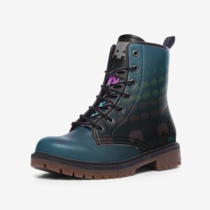 Game Over Retro Arcade Casual Leather Lightweight boots MT