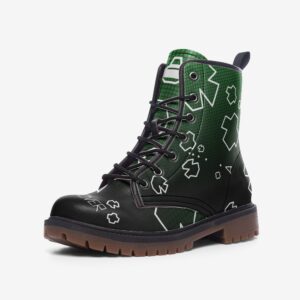 Retro Arcade Game Casual Faux Leather Lightweight boots MT